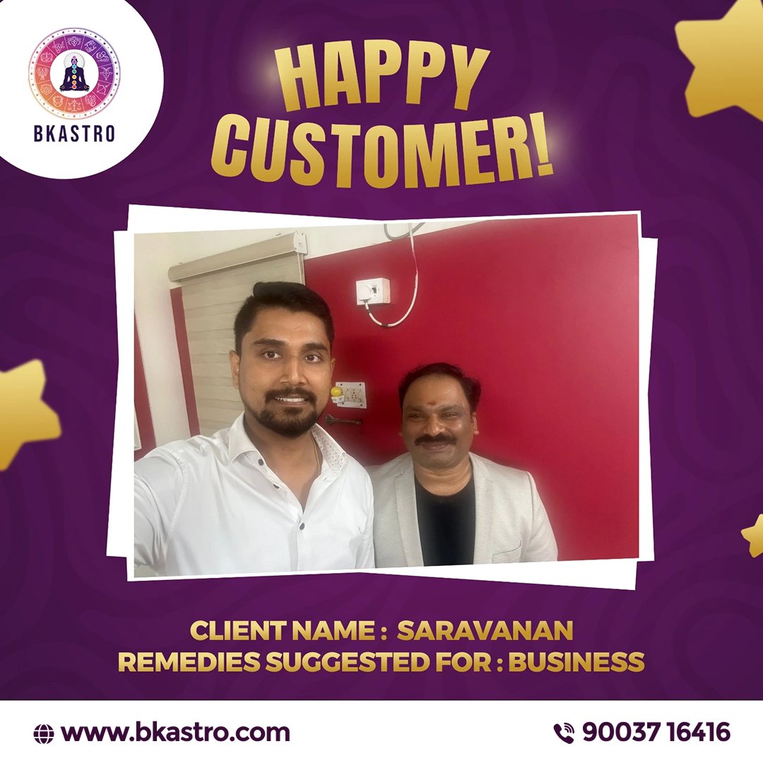 Business astrology for Saravanan